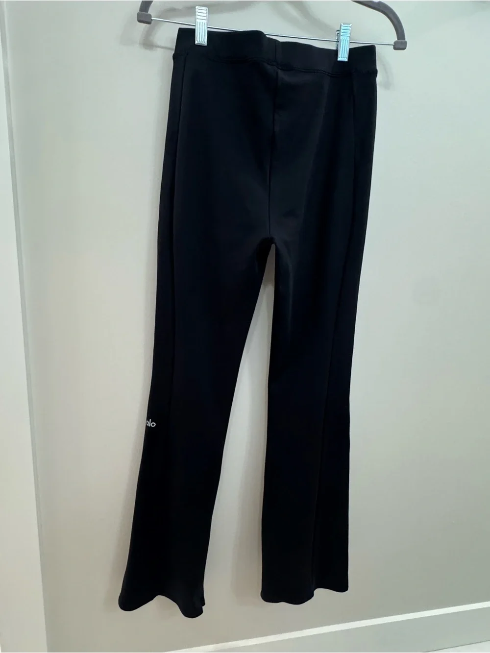 ALO High-Waist Zip-it Flare Leggings - Black